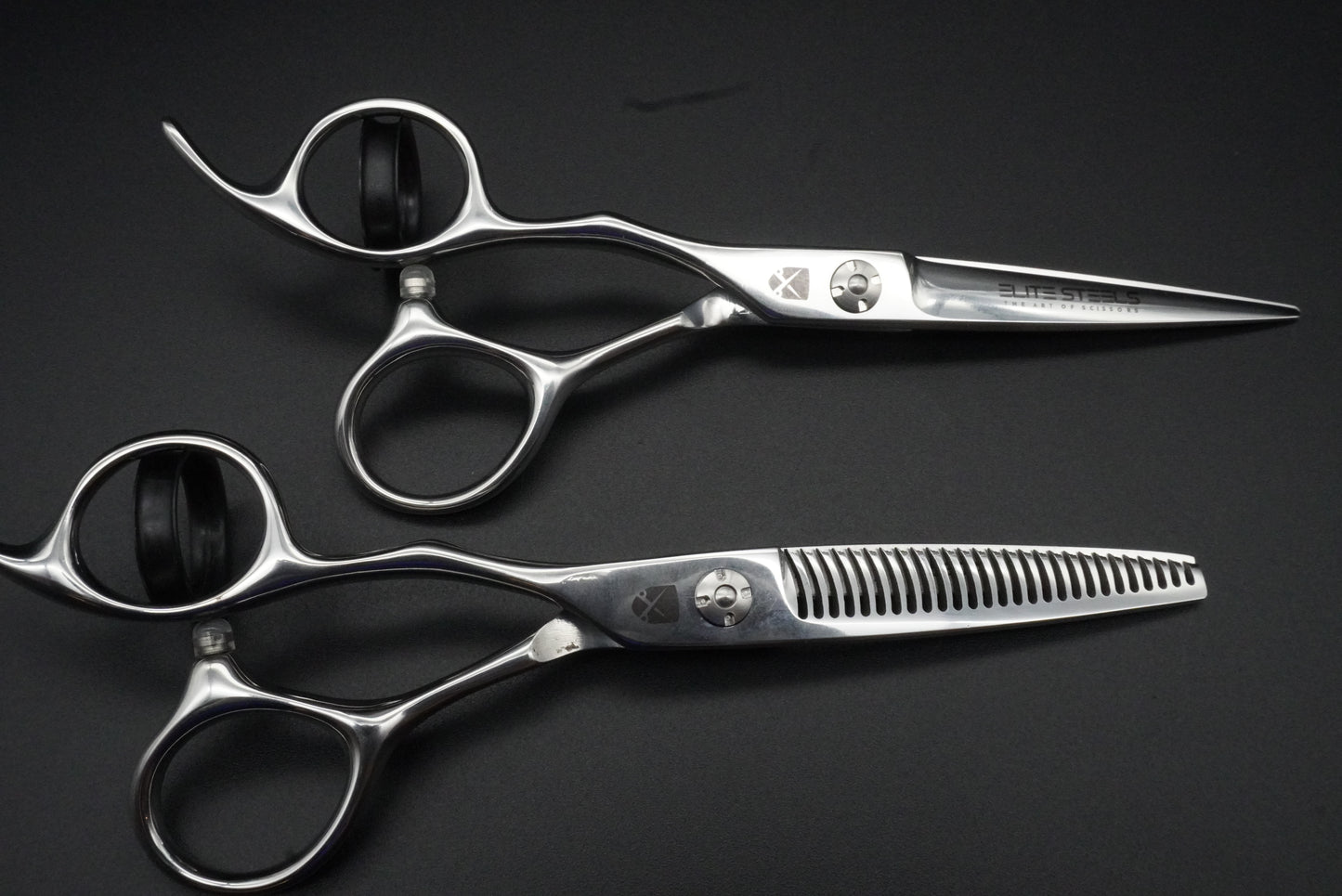 5.5" professional hairdressing scissors set. hair thinning scissors, hair cutting scissors 