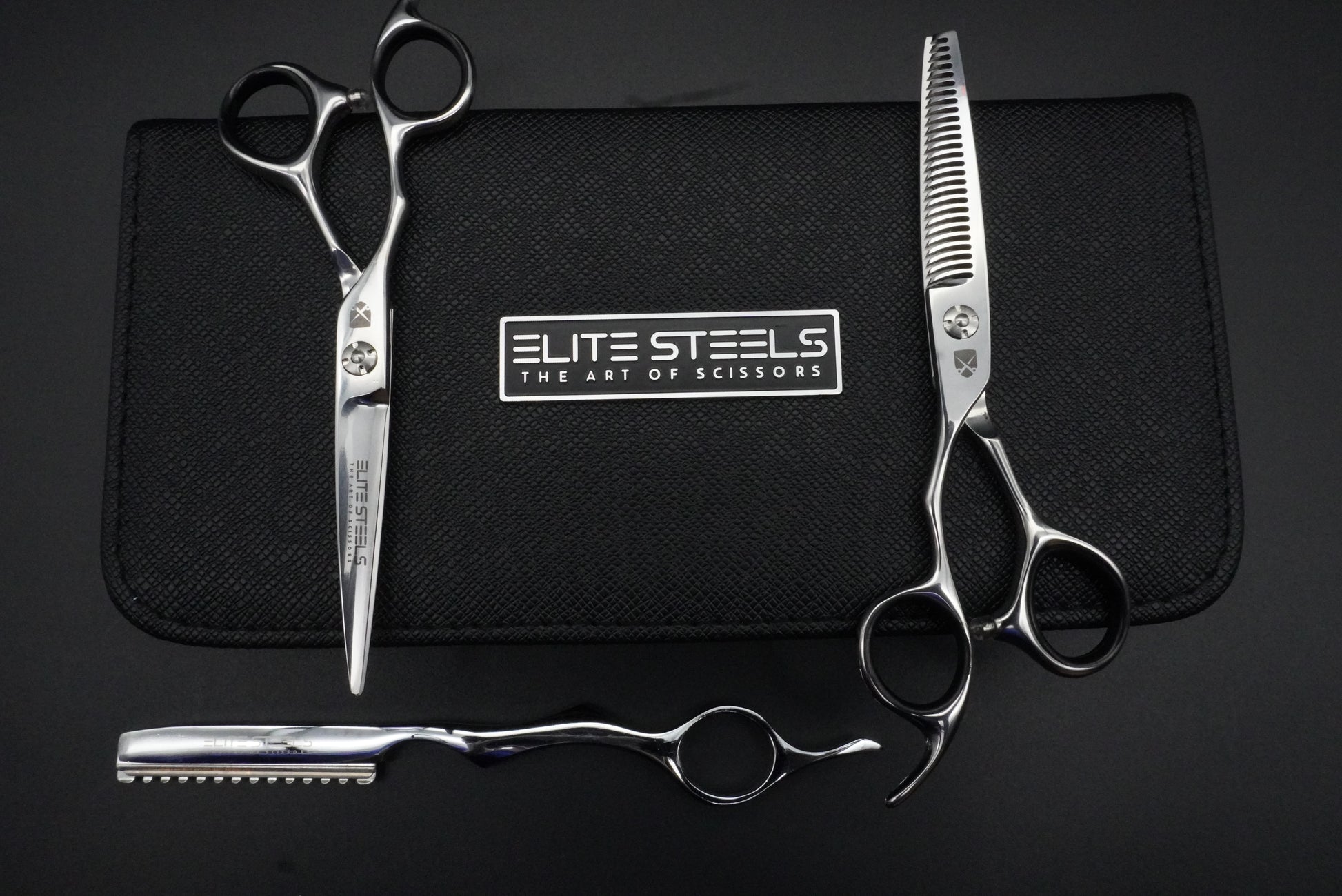 5.5" professional hairdressing scissors set. hair thinning scissors, hair cutting scissors 