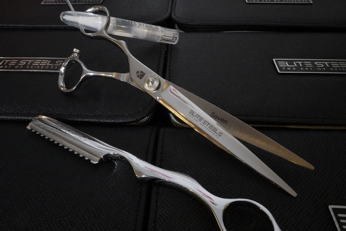 7" professional hairdressing scissor best barber shears elite steels 